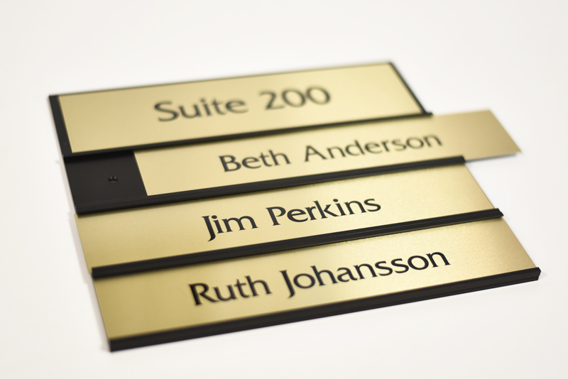 Office sign Office Wall Plate 100x150mm Personalised Custom Engraved Palque 
