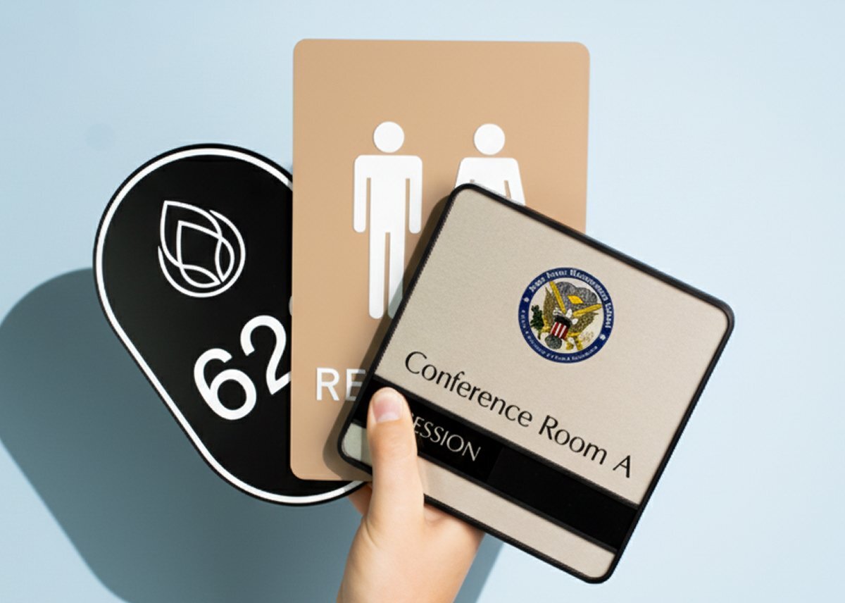 custom office sign ordering